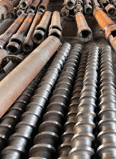 plastic screw barrel